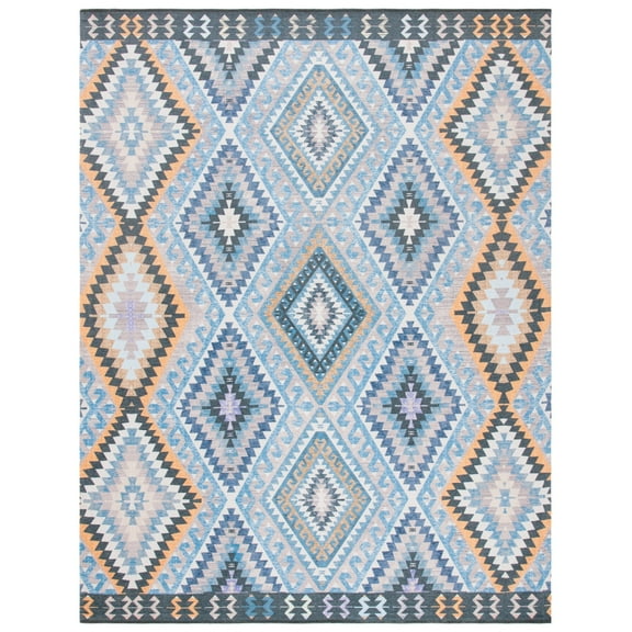 SAFAVIEH Marbella Tamsen Southwestern Area Rug, Blue/Gold, 8' x 10'
