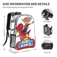 thumbnail image 2 of dino ranch edit Pattern Transparent Backpack Lightweight And fashionable Showcasing Personality And Leading The Trend, 2 of 6