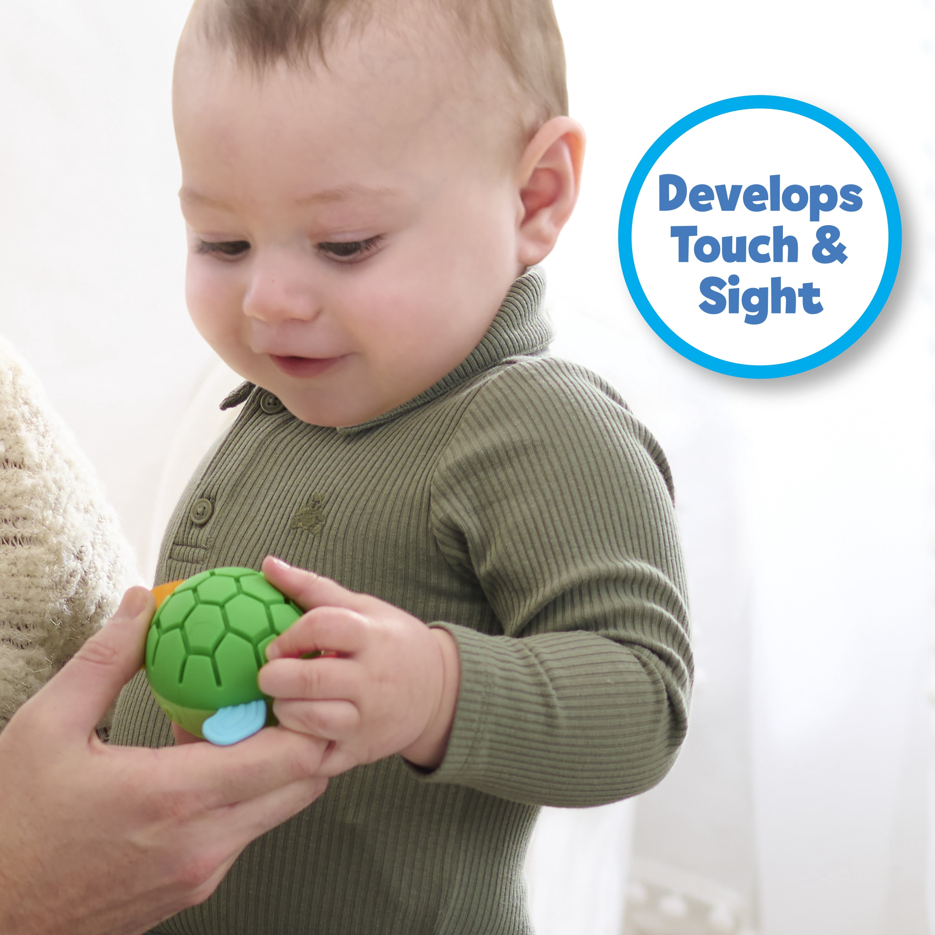Playskool Animal Friends Sensory Balls Set, 5-Pieces, for Toddlers 18 Months and Up