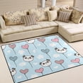thumbnail image 2 of SKYSONIC Lovely Panda Area Rug 80"x58" Pet & Child Friendly Carpet ,Indoor Outdoor Soft Rug Washable Non Slip Comfortable Area Rug, 2 of 6