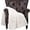 Antique White, variant on Cozy Soft Oversized 60 x 80 THROW BLANKET Ribbed Plush for Couch or Bed