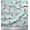 Pastel Mint, variant on Soimoi Brown Cotton Voile Fabric Lips & Lipstick Fashion Fabric Prints By Yard 42 Inch Wide