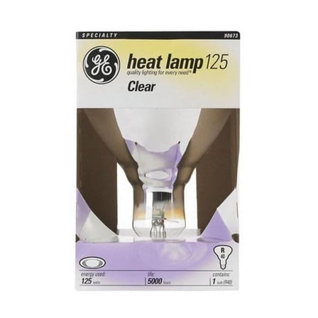 G.E. Lighting 48069 125 Watt R40 Infrared Heat Lamp