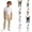 kids casual pants-Beige, variant on RTKFRFLM Boys Solid Casual Pants Comfortable Cotton Twill Chino Trousers with Elastic Waistband for Kids Toddlers Size 4-12 Years