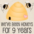thumbnail image 3 of CafePress - 9Th Anniversary Honey Tote Bag - Unisex Canvas Tote Bag, Beige, 1-Piece, 3 of 8