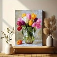 thumbnail image 6 of UXIEQU Vibrant Tulips Vase Canvas Wall Art Print 15.75x11.81 Inches, 6 of 8
