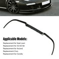 thumbnail image 3 of Front Lip Spoiler, Bumper Separator Impact ,Front 114cm Replacement for  Leon Red, 3 of 8