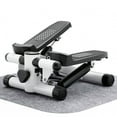 thumbnail image 3 of Ecarpat Fitness Stepper, Portable Hydraulic Fitness Stepper with Resistance Bands and Silent Design for Total Body Workout, Weight Capacity 300LBS, 11.3"L x 12.6"W x 7.8"H, White, 3 of 7