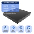 thumbnail image 5 of External DVD -/+RW Optical Drive USB3.0 Type-C CD Player Burner Writer Reader ,Latest USB 3.0 Tech, 5 of 5