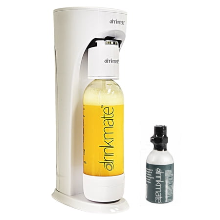 Drinkmate Sparkling Water and Soda Maker Kit, Carbonates ANY Drink, with 3 oz