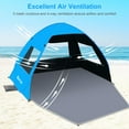thumbnail image 5 of Gorich Easy Pop Up Beach Tent for 3-4 Person, UPF 50+ UV Protection Beach Umbrella Sun Shelter, Portable Lightweight Cool Cabana Shade with Easy Foldable & Instant Setup, 5 of 7