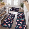 thumbnail image 2 of Pioneer Flower Floral Print Pattern Kitchen Rugs Sets Of 3,Kitchen Runner Rugs Non Skid Washable,Decorative Kitchen Floor Mats for Kitchen,Sink,Laundry,17X30 Inch + 17X47 Inch + 17X59 Inch, 2 of 6