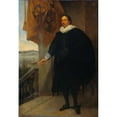 thumbnail image 3 of Anthony van Dyck 18x24 Black Modern Framed Museum Art Print Titled - Portrait of a Nobleman, Possible Adriaan Van Der Borcht (C. 1635), 3 of 5