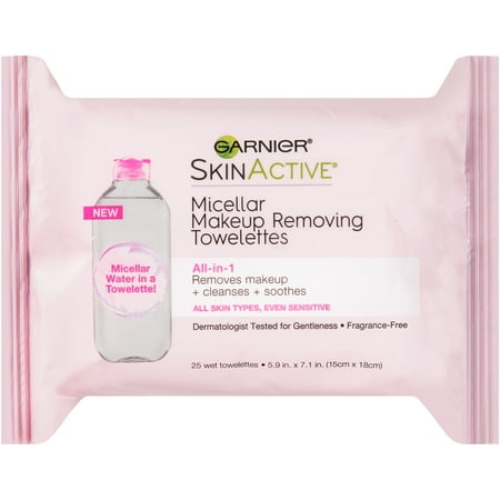 Garnier SkinActive All-in-1 Micellar Makeup Removing (Best Way To Remove Makeup Acne Prone Skin)