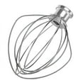 thumbnail image 3 of Convient pour K45WW Fouet Métallique Compatible avec Accessoires de Mixeur KitchenAid Fouet en Acier Inoxydable Tête Inclinable Support de Mixeur Remplacement Ballon à Farine Gâteau, 3 of 4