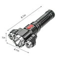 thumbnail image 3 of SuoKom Multi-Function Torch Outdoor Household Portable Cycling Usb Rechargeable Emergency Mini Bright Torch, 3 of 9