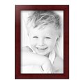 thumbnail image 2 of ArtToFrames 9" x 13" Flat Mahogany Veneer Picture Frame, 9x13 inch Brown Wood Poster Frame (WOM-5221),  Pack, 2 of 7