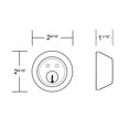 thumbnail image 4 of MiLocks WF-02SN W-Series Remote Deadbolt (Satin Nickel), 4 of 7