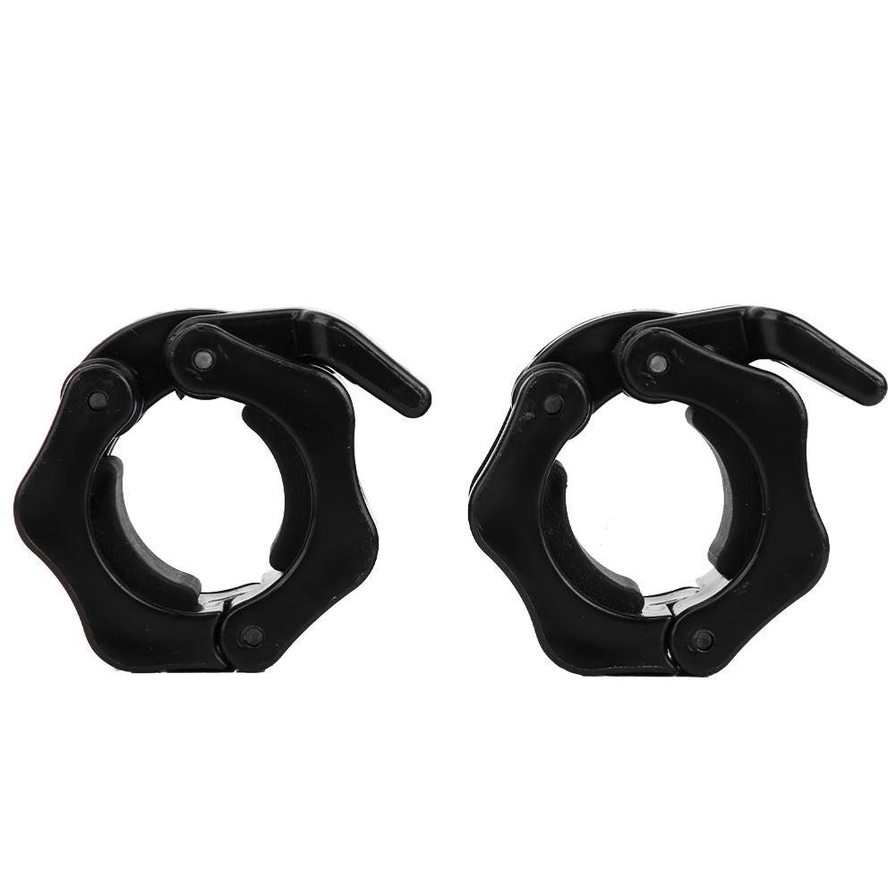 OTVIAP 1 Pair 28mm Plastic Barbell Dumbbell Lock Clamp Spring Collar