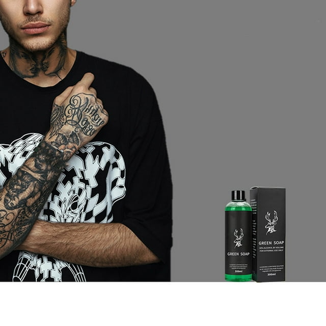 SIfdSeng Savon Nettoyant Liquide avec Mousse Dense 300Ml Produit Vert