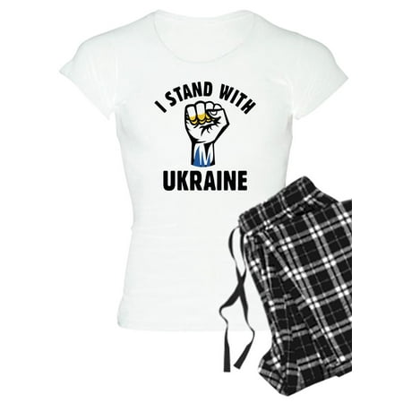 

CafePress - I Stand With Ukraine - Women s Light Pajamas