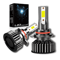 WVKVII 9012/HIR2 LED Headlight High Low Beam Bulbs for Dodge Durango 2014 2015 60W 4800LM 6000K 2pcs