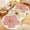 Pink, variant on Denhf Flower Bathroom Rug, Super Absorbent Daisy Bath Mat, Microfiber Floral Bath Rug, Cute Daisy Carpet, Non-Slip, Machine Washable, 47.2" x 19.7", Pink