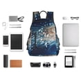 thumbnail image 4 of Easygdp White Jellyfish Dansing in the Ocean para Easygdp Yak - Mochila Casual Ligera y Resistente para Viaje y Senderismo para Hombres y Mujeres, 4 of 7