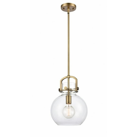 Innovations Lighting - Newton Sphere - 5W 1 LED Stem Hung Mini Pendant In