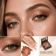 thumbnail image 2 of HERORANGE Crayon pink Glitter Eyeshadow - High-Shine Metallic Shimmer, Long-Lasting, Buildable Pigment for Bold Party Looks, 2 of 8