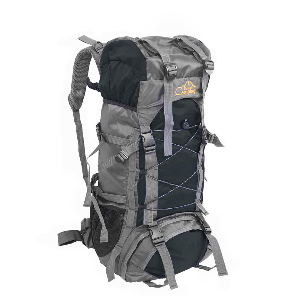 Outdoor Hiking Backpack Camping Rucksack Waterproof Shoulder Travel Day Pack 