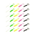thumbnail image 1 of 30x Señuelos de Pesca Ondulados, Gusanos de Pesca, Accesorios de Pesca Portátiles, Señuelos Oscilantes, Señuelos de Pesca para Río, Lago, Zander, 1 of 8