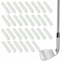 30PCS Golf Weighted Lead Tapes Self Adhesive Golf Lead Tape Strips Putter Lead Tape for Pickleball Paddles, Golf Clubs, Tennis Rackets (Silver)