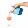 thumbnail image 7 of Rabbit Freezable Cocktail Maker, 32 oz Frozen Drink Mixer for Margaritas, Piña Coladas, Mocktails - Complete Set Carafe, Sleeve, Stir Spoon, Recipe Booklet - Ideal for Parties & Gatherings (Blue), 7 of 7