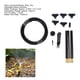 thumbnail image 3 of Kit De Rociadores Sobre El Suelo Para Jardín De 360 ​​​​grados De Rociadores Sobre El Suelo Riego Rociador Negro Boquilla Flexible Y Ajustable, 3 of 8