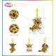 thumbnail image 2 of Llavero de peluche jirafa Puzzled 6 pulgadas, 2 of 3