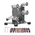 thumbnail image 1 of Mini Electric Belt Sander Mini Electric DIY Polishing Grinding Machine Cutter Edges Sharpener Wood Metal Working Power Tool ,Wide Use, 1 of 6