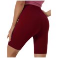 thumbnail image 6 of VMESZQFG High Waisted Leggings for Women Yoga Shorts with Pockets for Women Set Women Stretchy High Waisted Yoga Shorts Comfy Workout Running Gym Shorts Exercise Shorts plus, 6 of 6