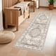 thumbnail image 1 of Alfombra para pasillo YouFortong, lavable, 60 x 180 cm, color beige, 1 of 7