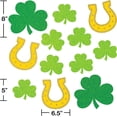 thumbnail image 2 of St Patricks Day Cutouts with Glitter, 12 pk, 2 of 2