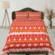 thumbnail image 1 of Navidad Juego De Funda Nórdica Con Almohadas Navidad Patrón Dormitorio Ropa De Cama Consolador, 1 of 4