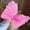 Hot Pink, variant on Large 3D Butterfly Decorations, 19.3inx16.5in Gradient Silk | Gradient Silk Butterflies for Fairy First Birthday Baby Shower Wedding Party, Layered Wings Create Dimensional Decor (Hot Pink)