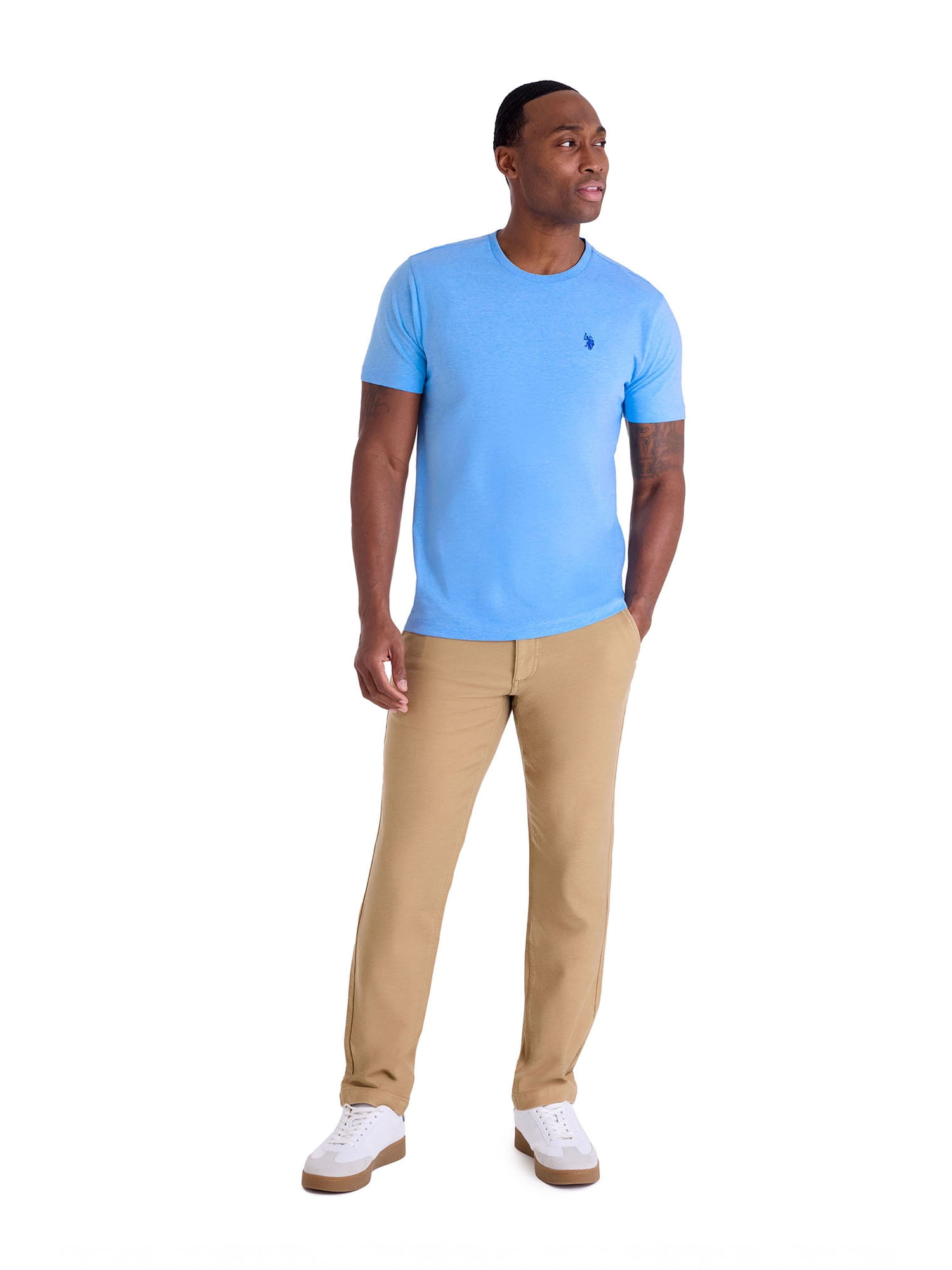 U.S. Polo Assn. Men's Basic Short Sleeve Crew T-Shirt