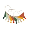 thumbnail image 2 of Banderín de tela, banderín, bandera para fiesta, 2,6 m, color caramelo, 2 of 9