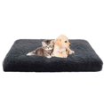 thumbnail image 1 of SHAR Large Removable Plush Dog Bed - Deep Gray, 40x30x5cm, 5kg, 1 of 5