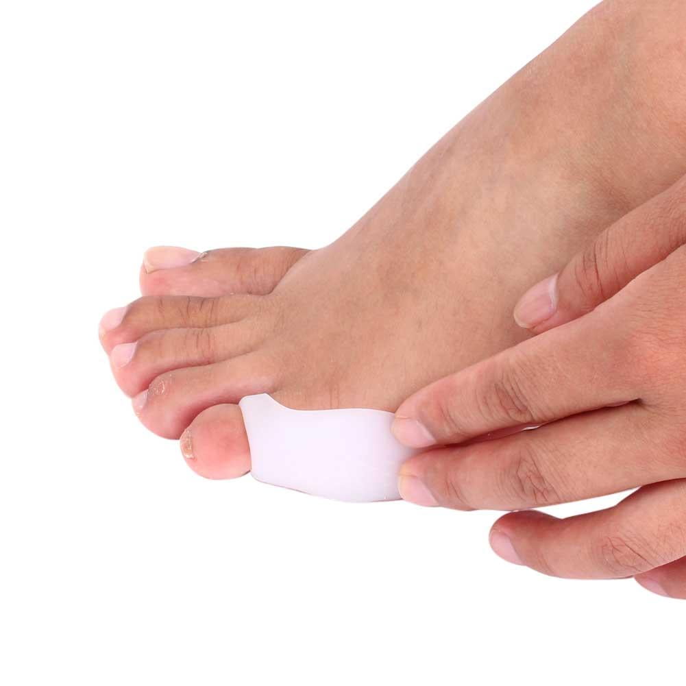 Peahefy Bunion Corrector,Foot Care Tool,2pcs Silicone toe separators straighteners Thumb Valgus
