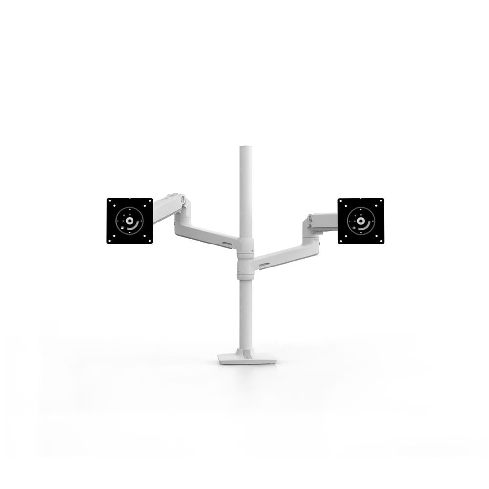 Ergotron LX Dual Stacking Arm, Tall Pole (white) - Walmart.com