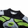 thumbnail image 5 of Cycling Jersey Set for Men Long Sleeve Full Zipper Shirts Bike Bicycling Pants with 4D Padded Green M, 5 of 10