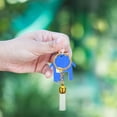 thumbnail image 3 of MIANGASTORE Empty Glass Bottle Pendant Essential Oil Bottle Key Chain Perfume Bottle Key Chain, 3 of 8