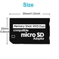 thumbnail image 4 of Adaptador Memory Stick Pro Duo AMGUR para Sony PSP, cámara, 4 of 5